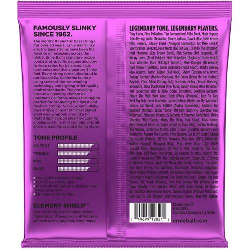 Струни для бас-гітари Ernie Ball 2821 Power Slinky Nickel Wound 5-String Bass 50/135 Струни для бас-гітари Ernie Ball 2821 Power Slinky Nickel Wound 5-String Bass 50/135