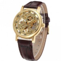 Класичний жіночий годинник Winner Gold Brown Класичний жіночий годинник Winner Gold Brown
