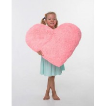 Плюшева іграшка Mister Medved Подушка-серце 75 см Рожевий (042)
