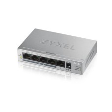 Комутатор Zyxel GS1005HP (GS1005HP-EU0101F) (1xGE, 4xGE PoE+, max PoE 60W)