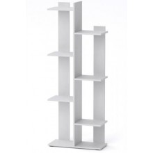 Стелаж-полиця Компанит П 29 61,7х27,6х160,7 см Альба білий