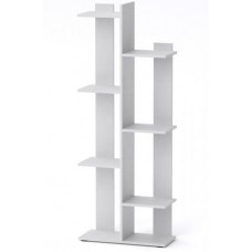 Стелаж-полиця Компанит П 29 61,7х27,6х160,7 см Альба білий