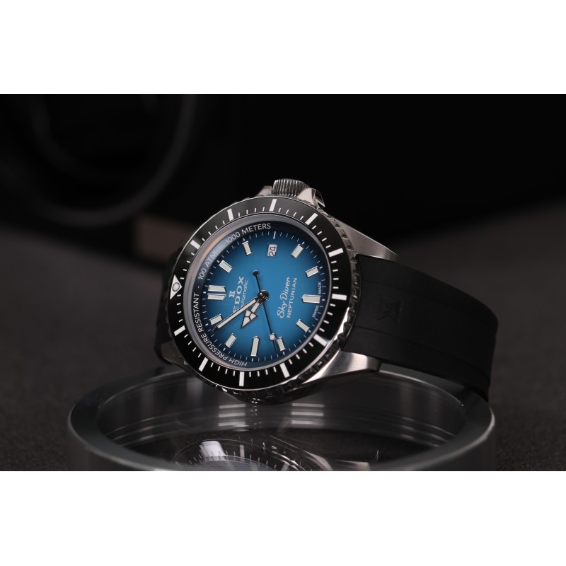 Годинник Edox SKYDIVER Neptunian 80120 3NCA BUIDN