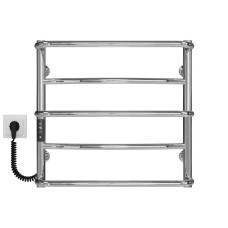 Рушникосушарка електрична Аквамікс П5 500х500 Deffi Хром JD03 (C.AM.50.50.5.E.C.L.1)