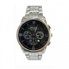 Наручний годинник чоловічий Clockhouse Rolex Сріблястий (IBW920SB)