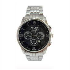 Наручний годинник чоловічий Clockhouse Rolex Сріблястий (IBW920SB)