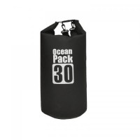 Водонепроникна сумка рюкзак гермомішок з шлейкою на плече Ocean Pack 30 л Black (5535821530) Водонепроникна сумка рюкзак гермомішок з шлейкою на плече Ocean Pack 30 л Black (5535821530)