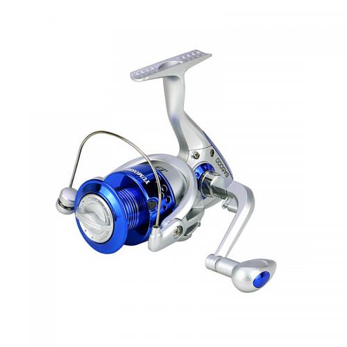 Котушка безінерційна yumoshi SA 2000 Silver-Blue Котушка безінерційна yumoshi SA 2000 Silver-Blue
