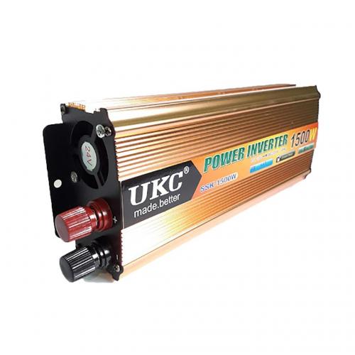 Перетворювач автомобільної напруги інвертор UKC AC/DC SSK 1500W 12V (1756374644) в інтернет супермаркеті PbayMarket!