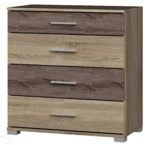 Передпокій Бриз ТО-4 + вішалка К-5 Еверест сонома + трюфель Передпокій Бриз ТО-4 + вішалка К-5 Еверест сонома + трюфель