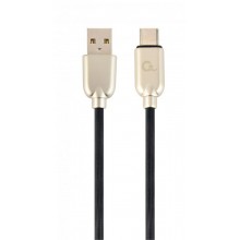 Кабель Cablexpert USB 2.0 A - USB Type-C 2м Чорний (CC-USB2R-AMCM-2M)