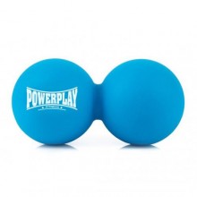 Масажний подвійний м'яч PowerPlay PP-4355 Silicone Lacrosse Peanut Ball 6.3х12.6 см Синій Масажний подвійний м'яч PowerPlay PP-4355 Silicone Lacrosse Peanut Ball 6.3х12.6 см Синій