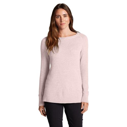 Пуловер Eddie Bauer Women Lux Thermal Crewneck Sweater PINK HTR L Рожевий (0303PIH-L) в інтернет супермаркеті PbayMarket!