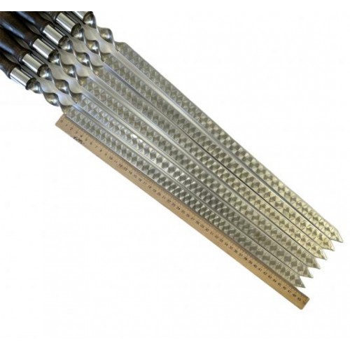 Шампур для люля-кебаб Gorillas BBQ SKK93 Куля 50 см 4 шт (5477) Шампур для люля-кебаб Gorillas BBQ SKK93 Куля 50 см 4 шт (5477)