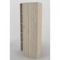 Шафа-Пенал Тиса Мебель ШС-824 Дуб сонома 205x52x80 см