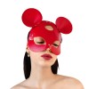 Шкіряна маска зайчика Art of Sex - Mouse Mask, колір Червоний в інтернет супермаркеті PbayMarket!