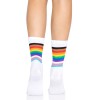 Шкарпетки жіночі в смужку Leg Avenue Pride crew socks Rainbow, 37–43 розмір в інтернет супермаркеті PbayMarket!