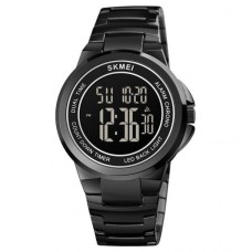 Чоловічий наручний годинник Skmei 1712 Чорний