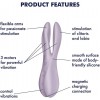 Кліторальний вібратор Satisfyer Threesome 2 Violet