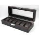 Шкатулка для зберігання годинників Craft 6PU.CRB.RD Чорний