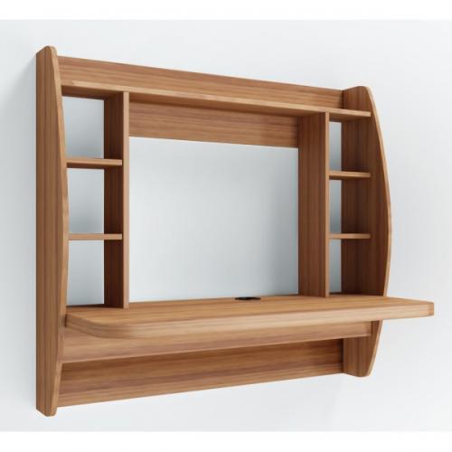 Комп'ютерний навісний стіл Comfy Home AirTable-I LB (горіх) Комп'ютерний навісний стіл Comfy Home AirTable-I LB (горіх)