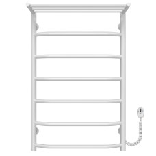 Рушникосушарка електрична Трапеція з полицею П7 500х800 Deffi Білий EF16 (C.TP.80.50.7.E.W.R.5)