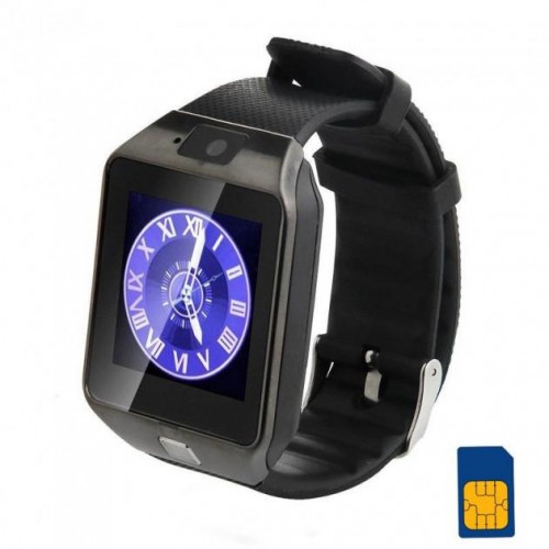 Смарт-годинник Smart Watch DZ09 Black (YFGDJNB37JVF)