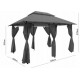 Павільон садовий GardenLine ORION 280х400 см GREY