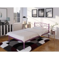 Ліжко Tenero Лілія міні 900х2000 мм Бузковий (100000196) Ліжко Tenero Лілія міні 900х2000 мм Бузковий (100000196)