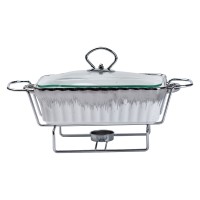 Мармітниця YIWU 1 л Хром-білий (HP1019)