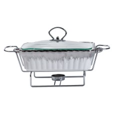 Мармітниця YIWU 1 л Хром-білий (HP1019)