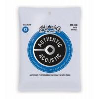 Струни для акустичної гітари 6 шт Martin MA150 80/20 Bronze Medium Acoustic Guitar Strings 13/56 Струни для акустичної гітари 6 шт Martin MA150 80/20 Bronze Medium Acoustic Guitar Strings 13/56