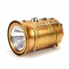 Ліхтар акумуляторний LED лампа OPT-TOP JH-5800T з павербанком та сонячною панеллю золотистий (1756375680)