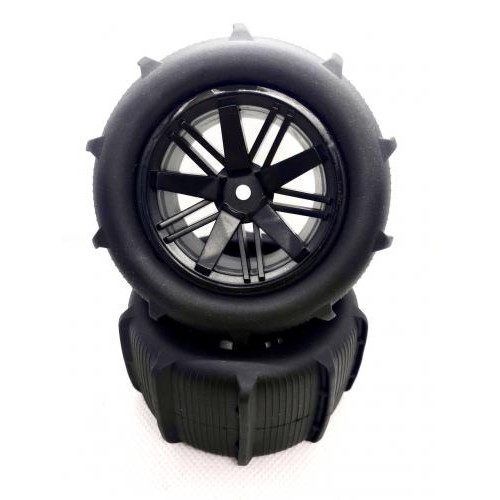 Колеса WL Toys Sand Tires 6324 2шт для машини Conquer монстр-трак RC 1/16 (16101-6324) Колеса WL Toys Sand Tires 6324 2шт для машини Conquer монстр-трак RC 1/16 (16101-6324)