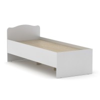 Односпальне ліжко Компаніт-80 альба (білий)