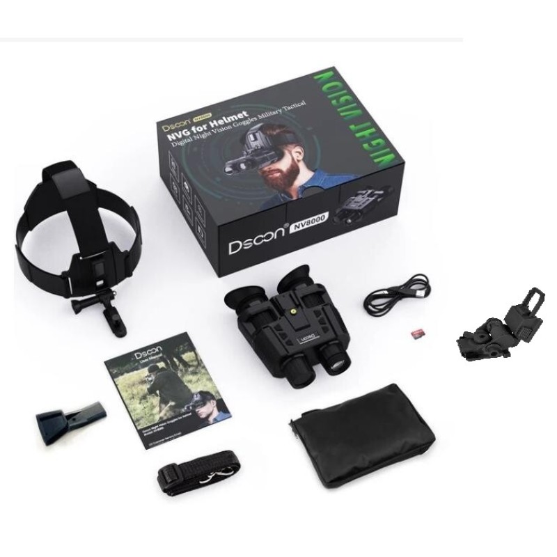 Бінокулярний прилад нічного бачення Dsoon NV8000 + кріплення Wilcox L4G24