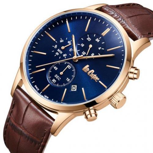 Годинник чоловічий наручний Lee Cooper Leather Золотистий (2600676428) Годинник чоловічий наручний Lee Cooper Leather Золотистий (2600676428)