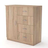 Комод для речей Компанит Дуб сонома 4 1А