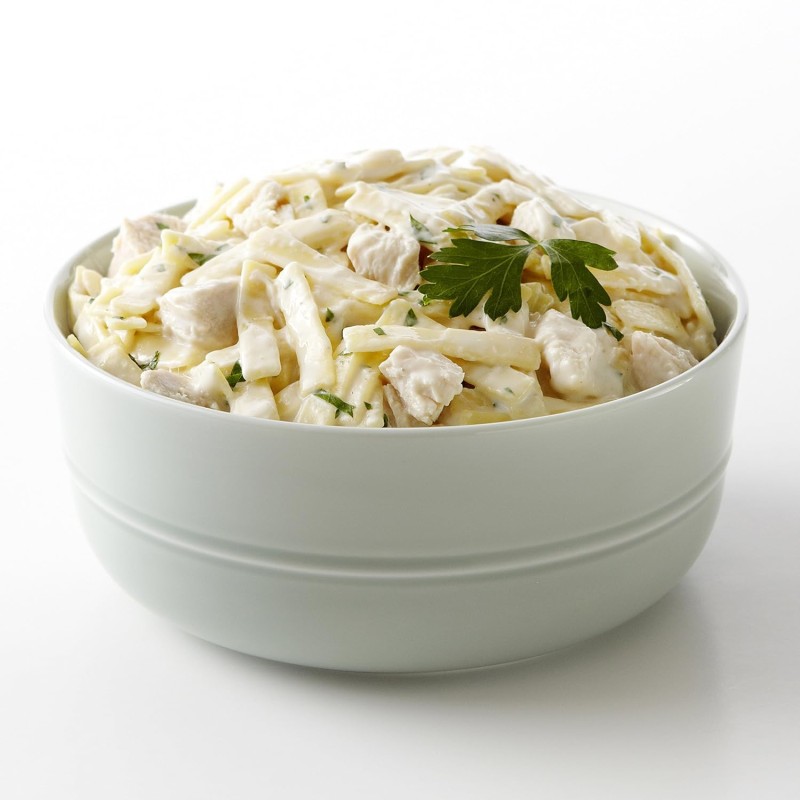 Фетучіні Альфредо зі шматочками курки з великим терміном придатності 25 років Augason Farms, 14 порцій