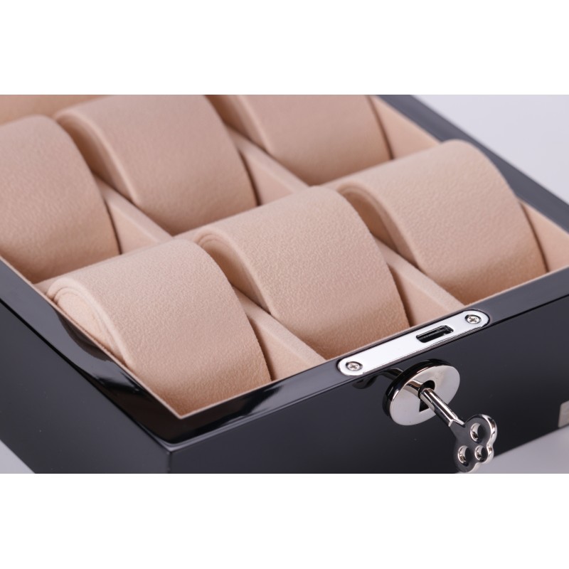 Скринька для зберігання годинників Salvadore 841-6BC 19х19х9 см (841-6BC)