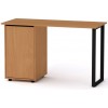 Стіл письмовий Лофт-5 Компаніт Вільха (120х50х72,8 см)