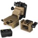 Універсальне NVG кріплення c HORN та DOVETAIL інтерфейсами для ПНБ PVS-7/14/15/18/21/31 Norotos CL24-0237, коричневий