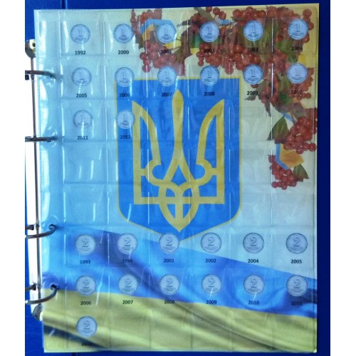 Комплект листів із роздільниками для розмінних монет України з 1992р. CollectionТип 1 (hub_pnalwv) в інтернет супермаркеті PbayMarket!