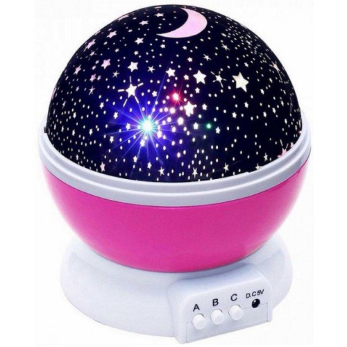 Світлодіодний нічник проектор зоряне небо SmartUS Star Master Pink (1832210916) Світлодіодний нічник проектор зоряне небо SmartUS Star Master Pink (1832210916)