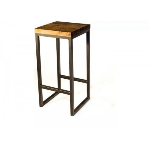 Барний стілець GoodsMetall із металу в стилі ЛОФТ 750х350х350 БС11 Барний стілець GoodsMetall із металу в стилі ЛОФТ 750х350х350 БС11