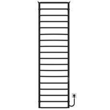 Рушникосушарка електрична Юність П18 500х1800 Deffi Чорний JD03 (C.YU.180.50.18.E.B.R.1)