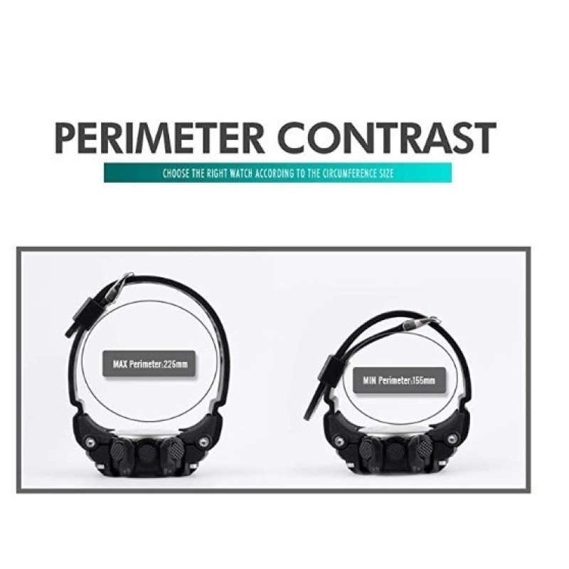 Годинник чоловічий спортивний Skmei 1552 Чорний