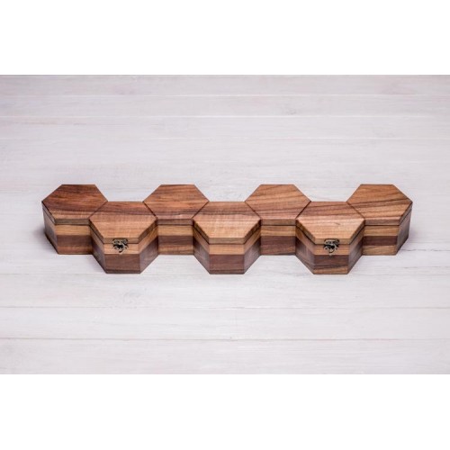 Бокс для зберігання годинників ecoWalnut 7.3х59.7х14.1 см Бокс для зберігання годинників ecoWalnut 7.3х59.7х14.1 см
