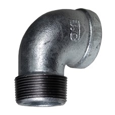 Коліно чавунне оцинковане B.C 90° ВЗ 1 1/4”