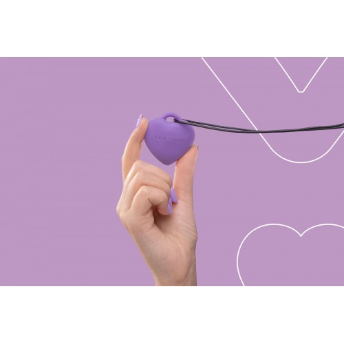 Міні-вібратор Серце FairyGasm PleasureStone 9 режимів violet (SX0646) Міні-вібратор Серце FairyGasm PleasureStone 9 режимів violet (SX0646)